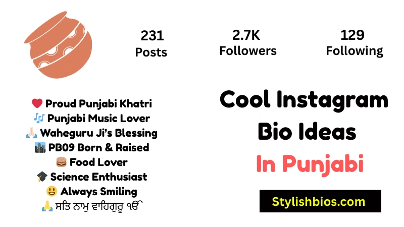 455+ Best Instagram Bio in Punjabi (Stylish, Attitude & Trendy 2025) Cool Instagram Bio Ideas In Punjabi