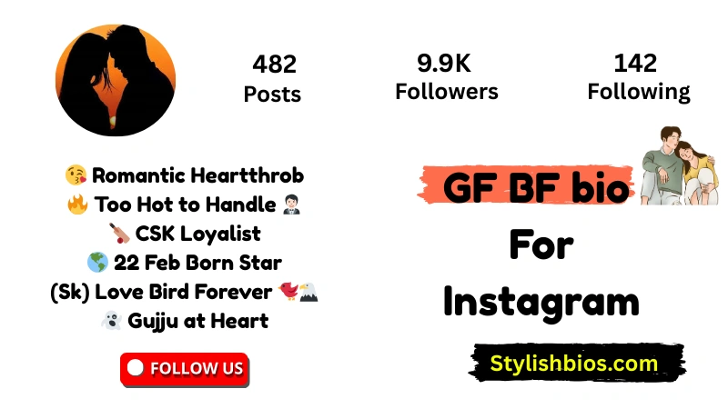 Gf BF bio For Instagram