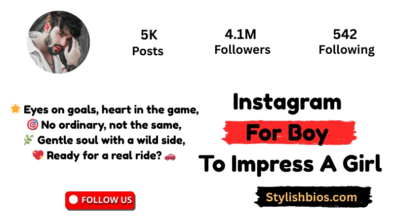 Top【1900+】Instagram Bio For Boys (2025): Cool, Attitude & Stylish Instagram For Boy To Impress A Girl