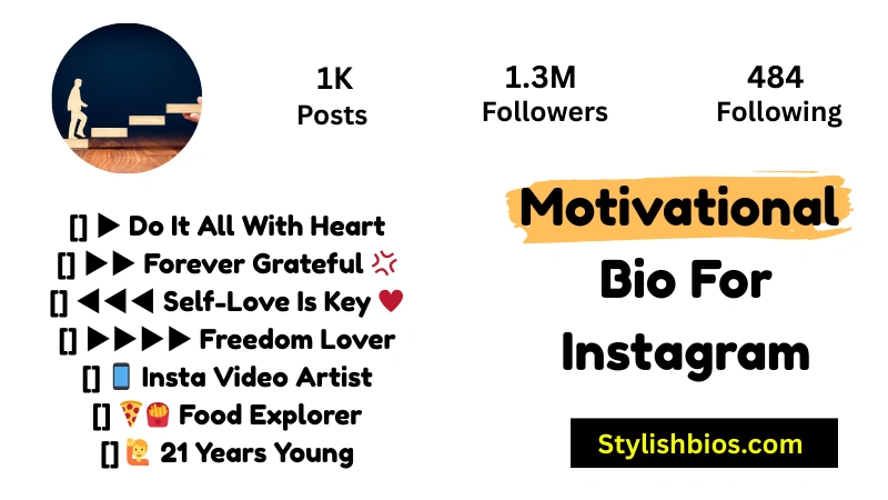 Motivational Bio For Instagram