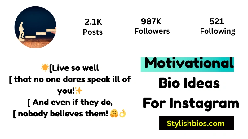 Motivational Bio Ideas For Instagram