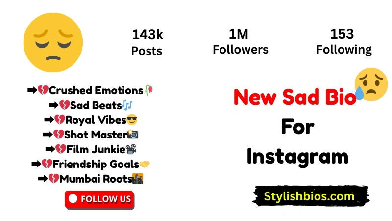 New Sad Bio For Instagram 