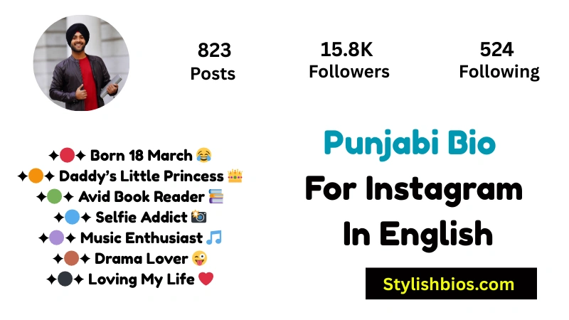 455+ Best Instagram Bio in Punjabi (Stylish, Attitude & Trendy 2025) Punjabi Bio For Instagram In English