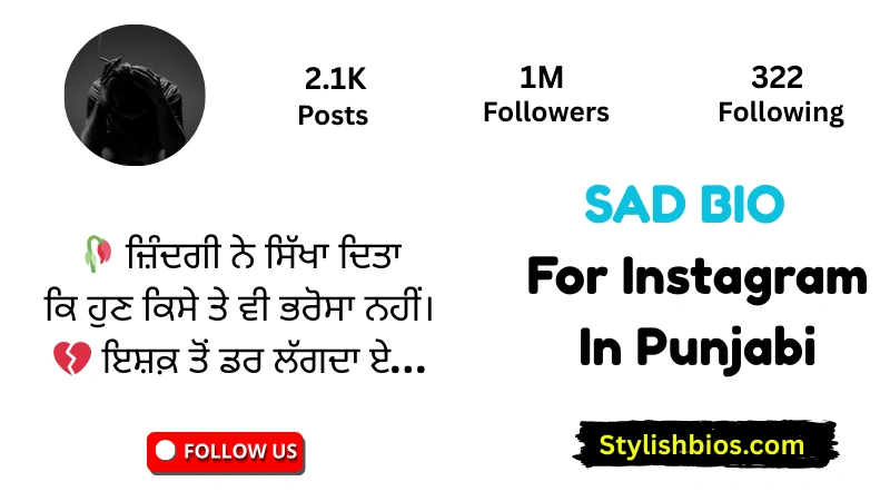 Sad Bio For Instagram In Punjabi