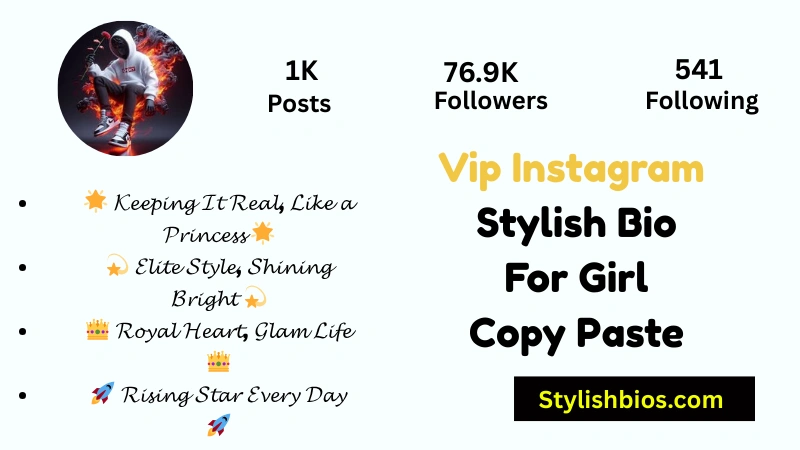 465+ Best Instagram VIP Bio Style for Boys and Girls (Copy & Paste 2025) Vip Instagram Stylish Bio For Girl Copy Paste