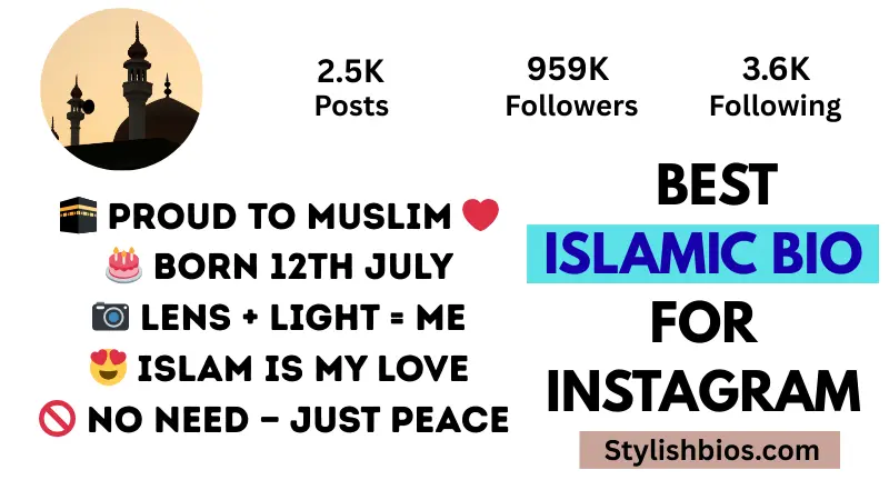 550+ Best Islamic Bio for Instagram | Muslim & Spiritual Bios (2025) best islamic bio for instagram
