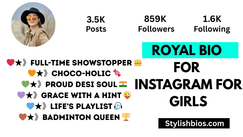 350+ Best Royal Bio for Instagram | King, Queen, VIP & Attitude (2025) royal bio for Instagram girls stylish