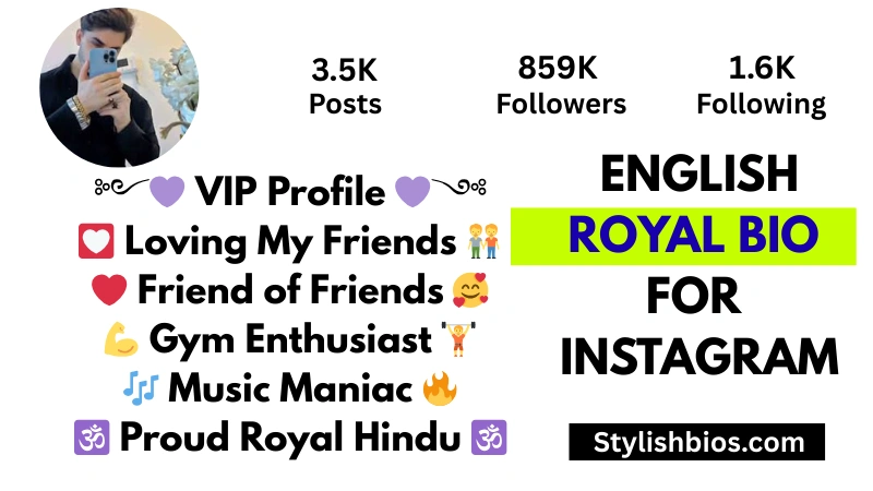 350+ Best Royal Bio for Instagram | King, Queen, VIP & Attitude (2025) royal bio for Instagram in english
