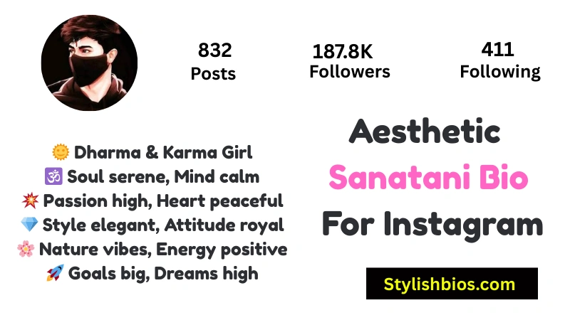999+ Best Sanatani Bio for Instagram | Hindu, Spiritual & Dharmic Ideas (2025) Aesthetic Sanatani Bio For Instagram