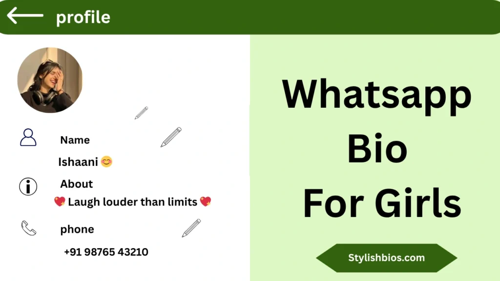 Whatsapp Bio For Girls