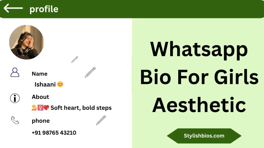 Whatsapp Bio For Girls Aesthetic