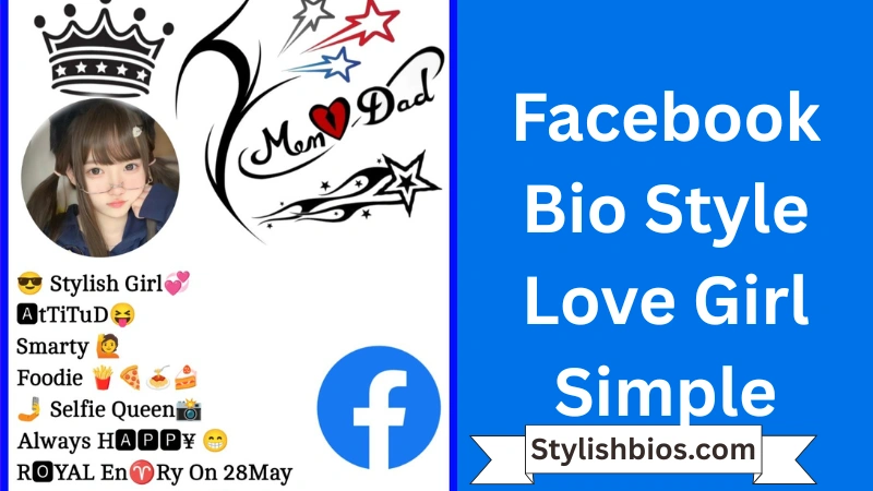 Facebook Bio Style Love Girl Simple
