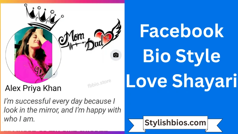 Facebook Bio Style Love Shayari