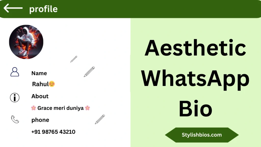 Aesthetic WhatsApp Bio