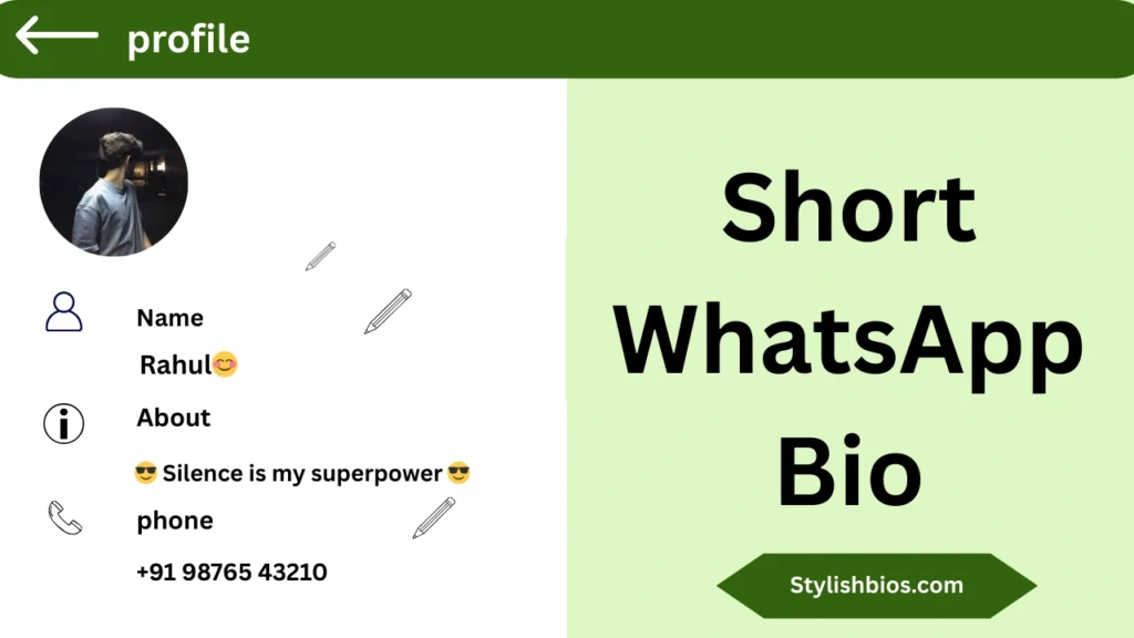 Short WhatsApp Bio