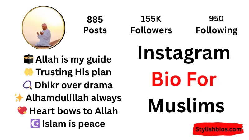 550+ Best Islamic Bio for Instagram | Muslim & Spiritual Bios (2025) Instagram Bio For Muslim