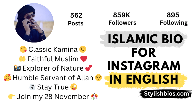 550+ Best Islamic Bio for Instagram | Muslim & Spiritual Bios (2025) Islamic Bio For Instagram In English