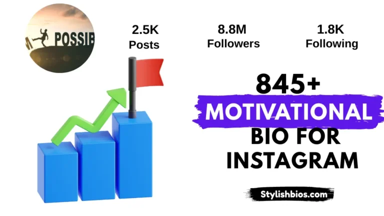 Motivational Bio For Instagram