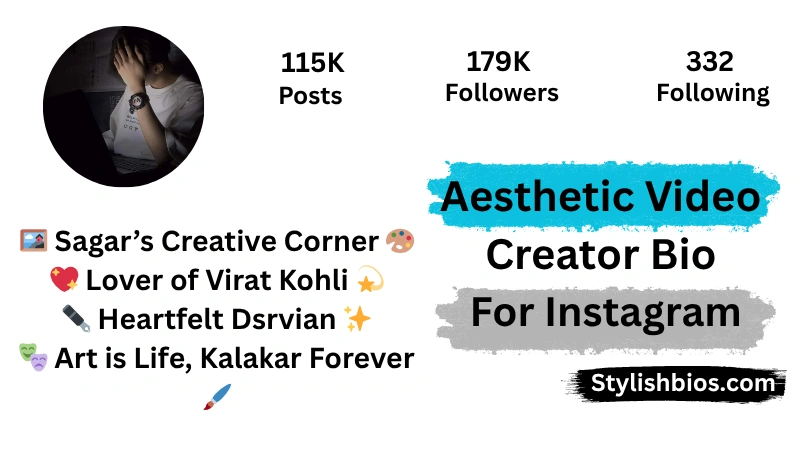 Top 250+ Video Creator Bios for Instagram | Stylish & Trendy 2025 Aesthetic Video Creator Bio For Instagram