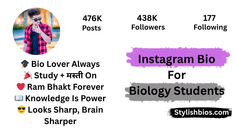 Instagram Bio For Biology Students