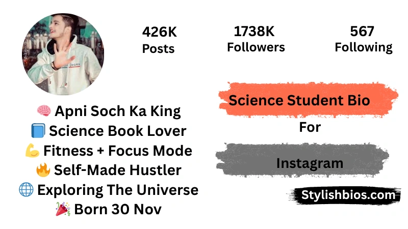 Science Student Bio For Instagram