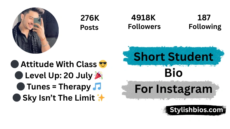 Short Student Bio For Instagram