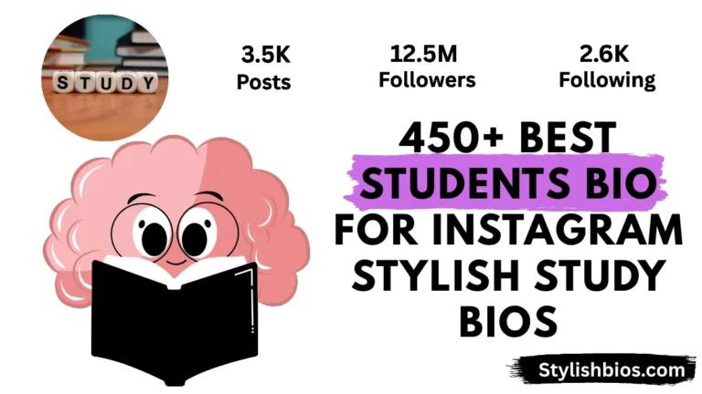 Students Bio For Instagram Stylish Study Bios
