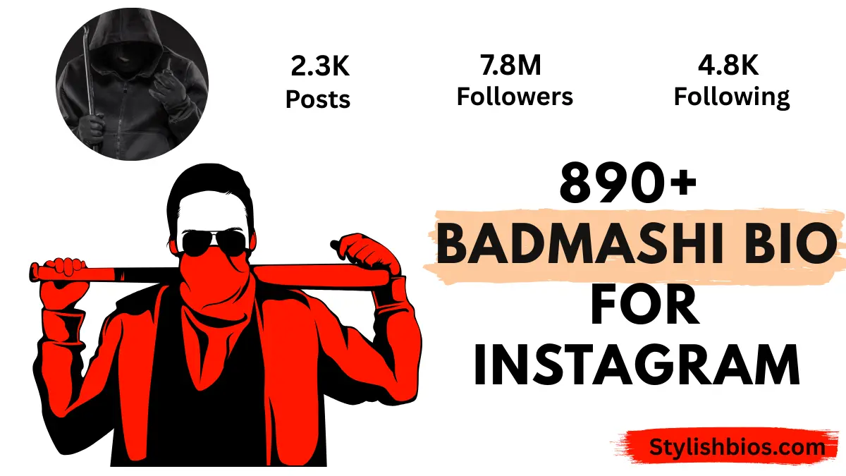 badmashi bio for instagram gangstar bios