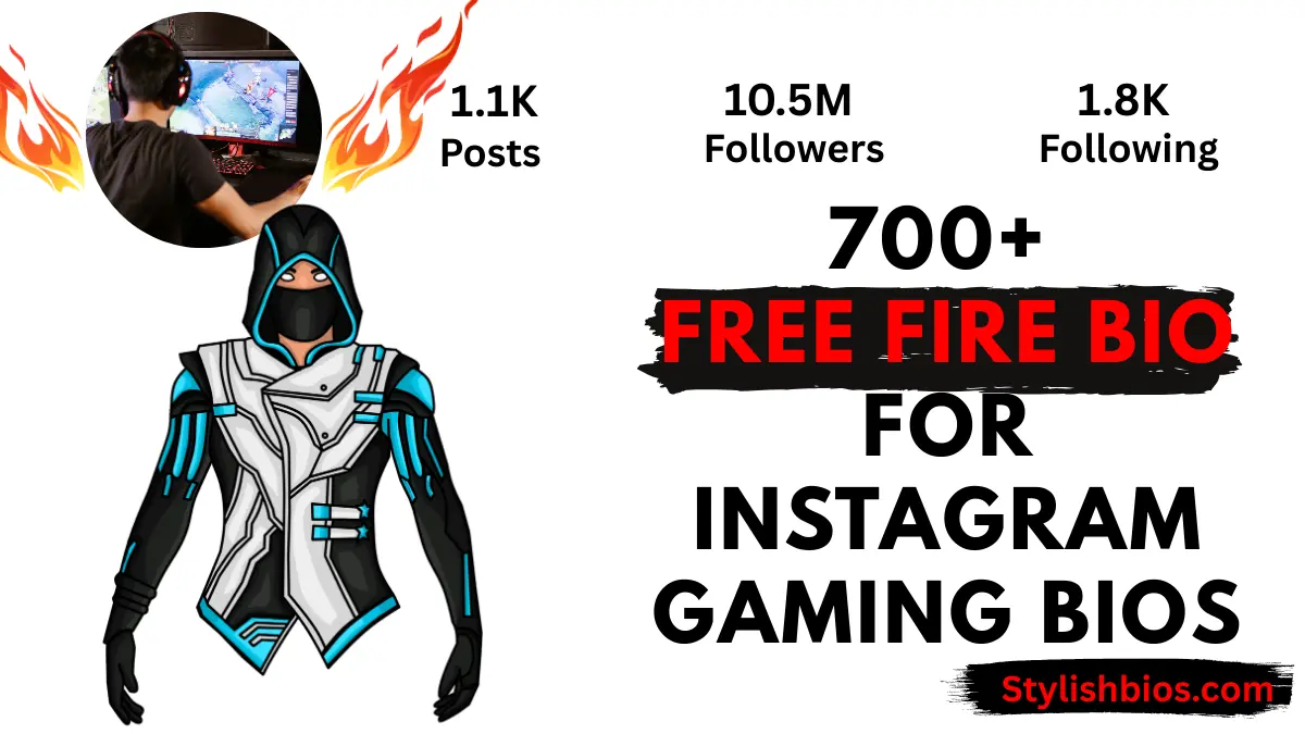 free fire bio for instagram gaming bios
