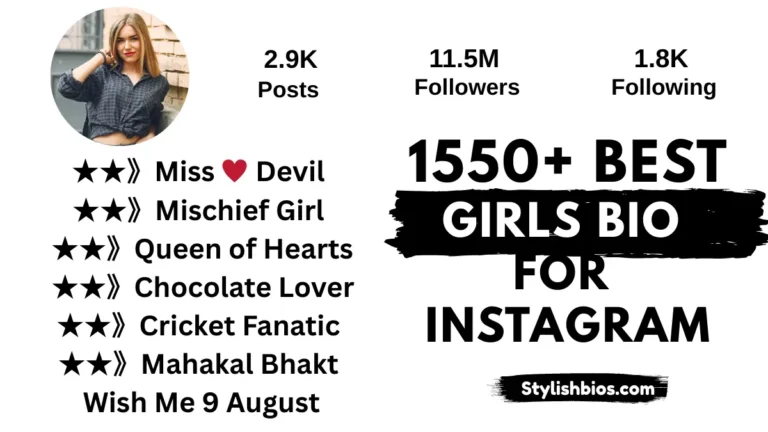 instagram bio for girls