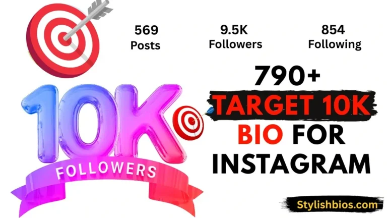 target 10k bio for instagram