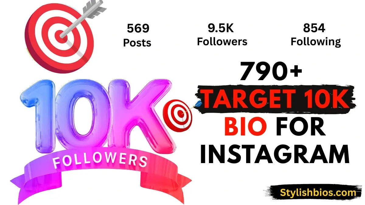 target 10k bio for instagram