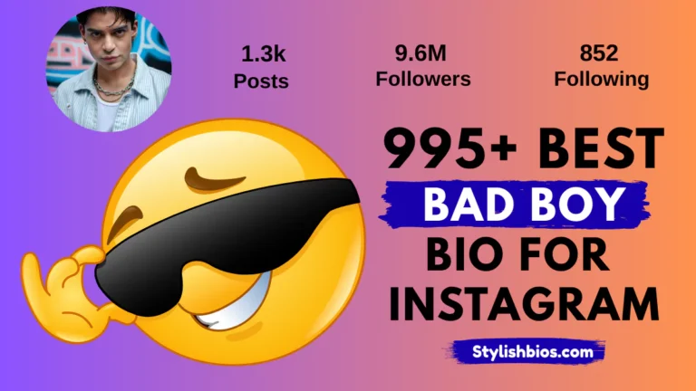 bad boy bio for instagram