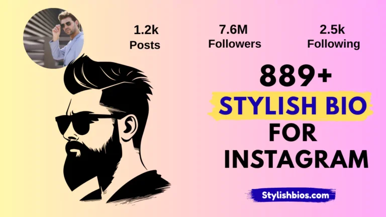 stylish bio for instagram