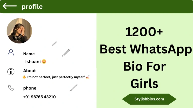 1200+ Best WhatsApp Bio For Girls