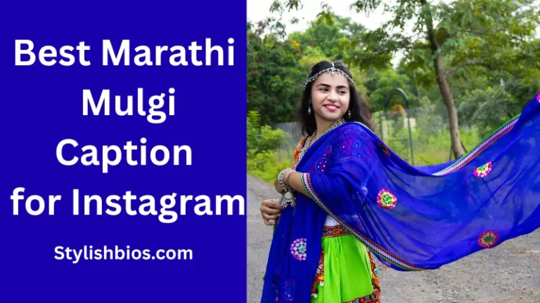 marathi mulgi caption for instagram
